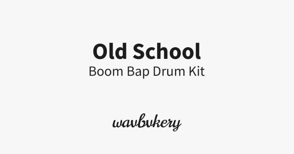 Free Boom Bap Drum Kit